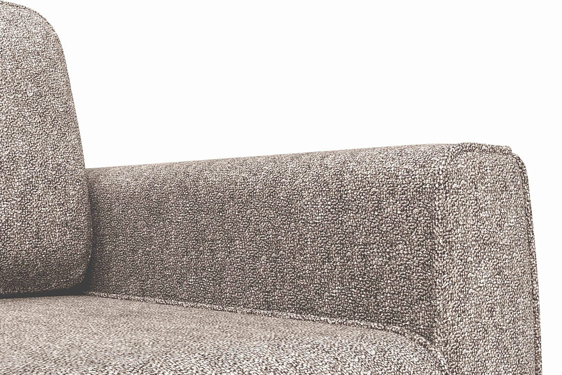 Женева 2S2P / Диван - кровать (еврокнижка) велюр bubble 12 темный беж